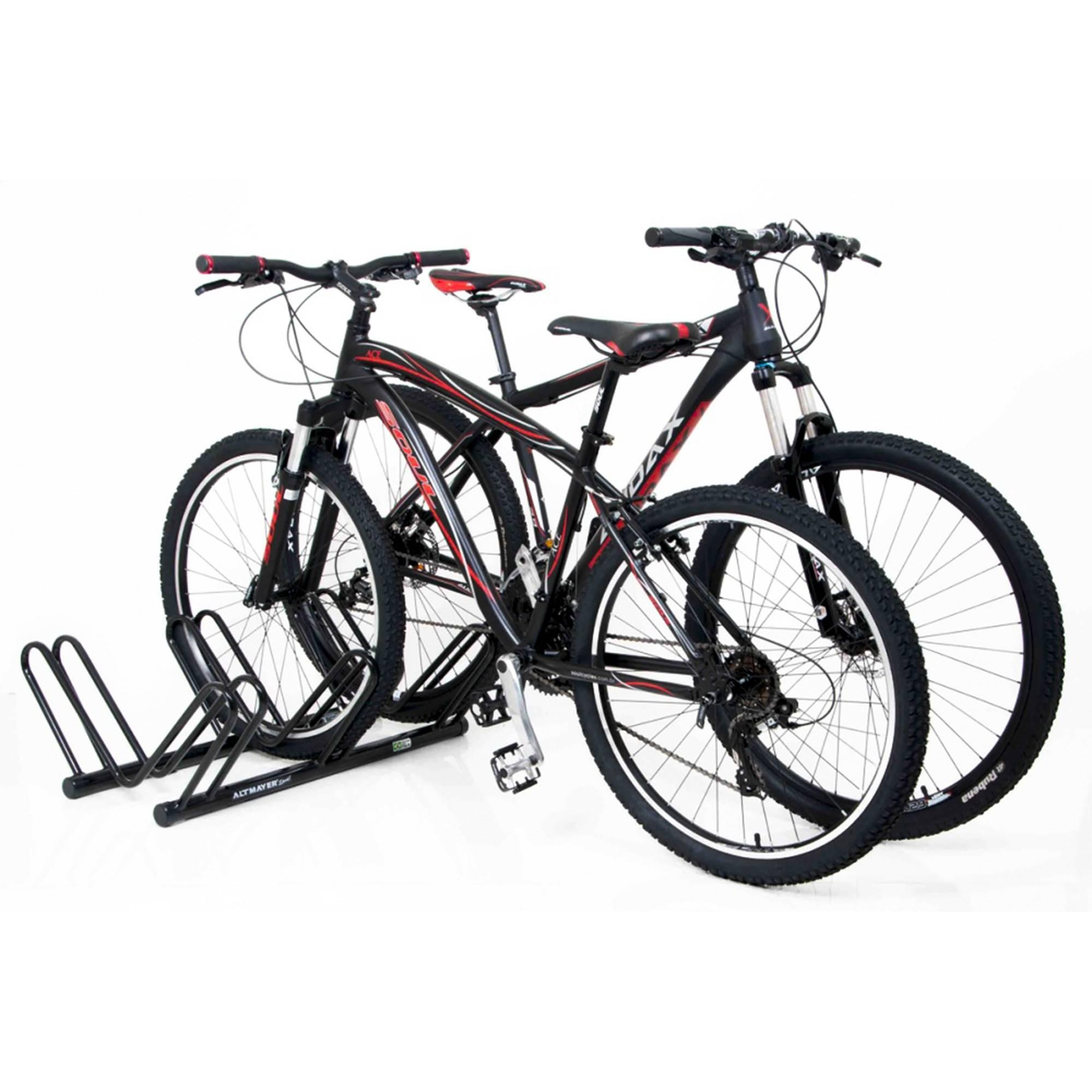 Bicicletario Galvanizado De Chao 3 Vagas