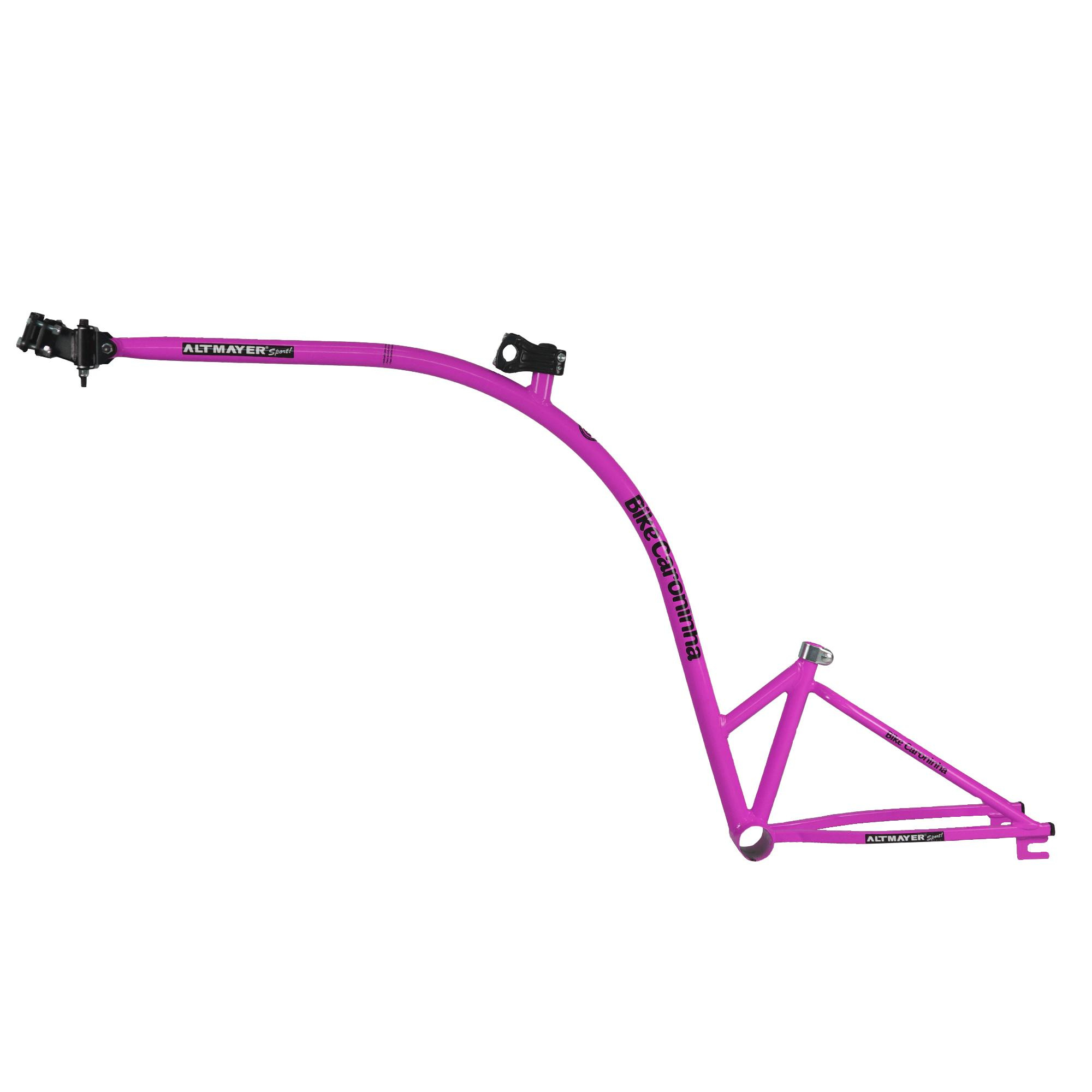 Bike Caroninha Rosa Reboque Infantil - Apenas O Quadro