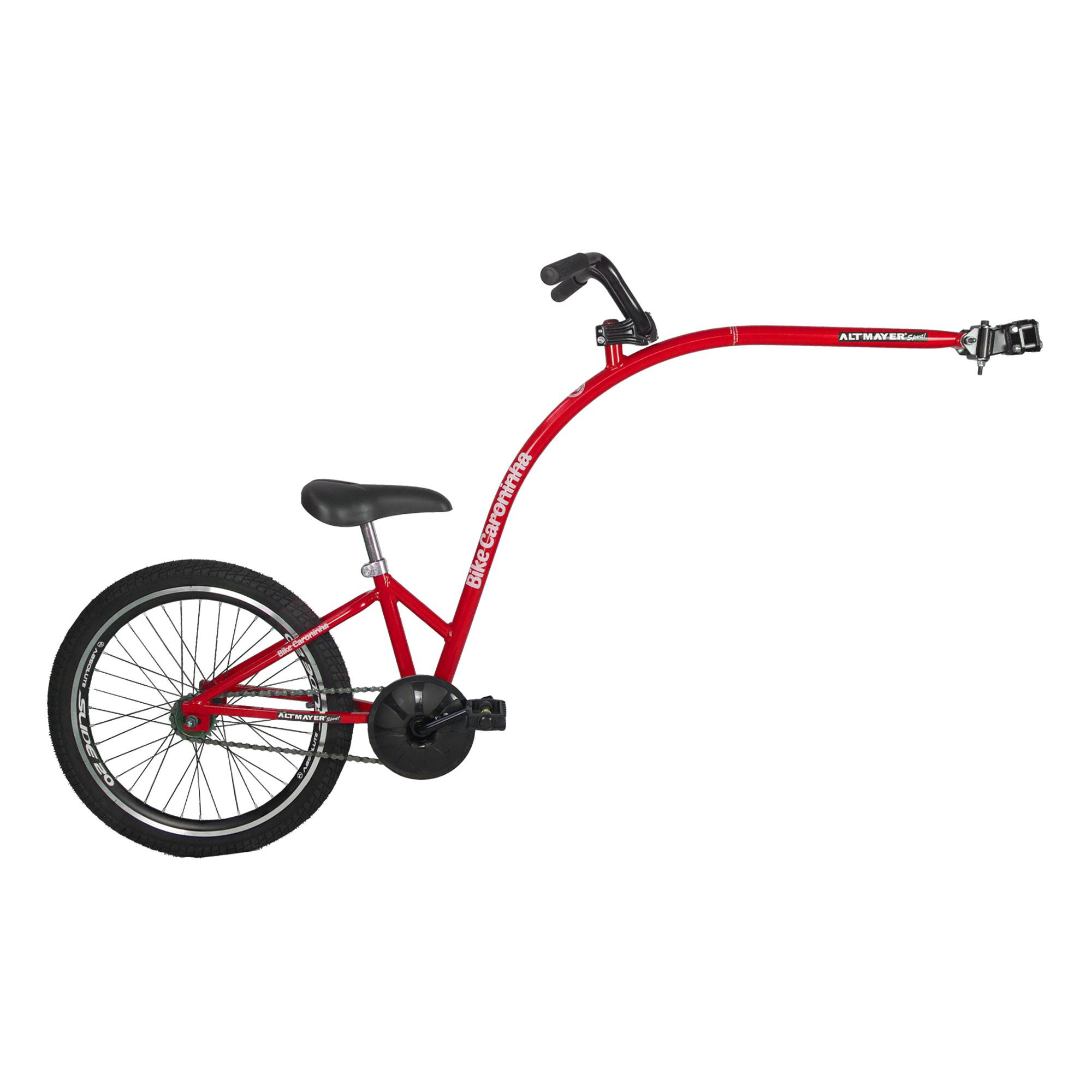 Bike Caroninha Vermelha Reboque Infantil