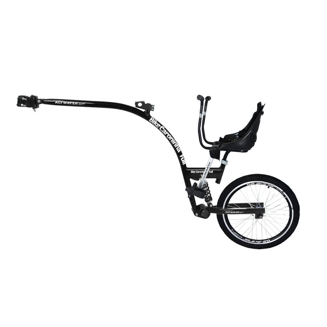Bike Caroninha Baby Full Completo Preto Com Assento Preto