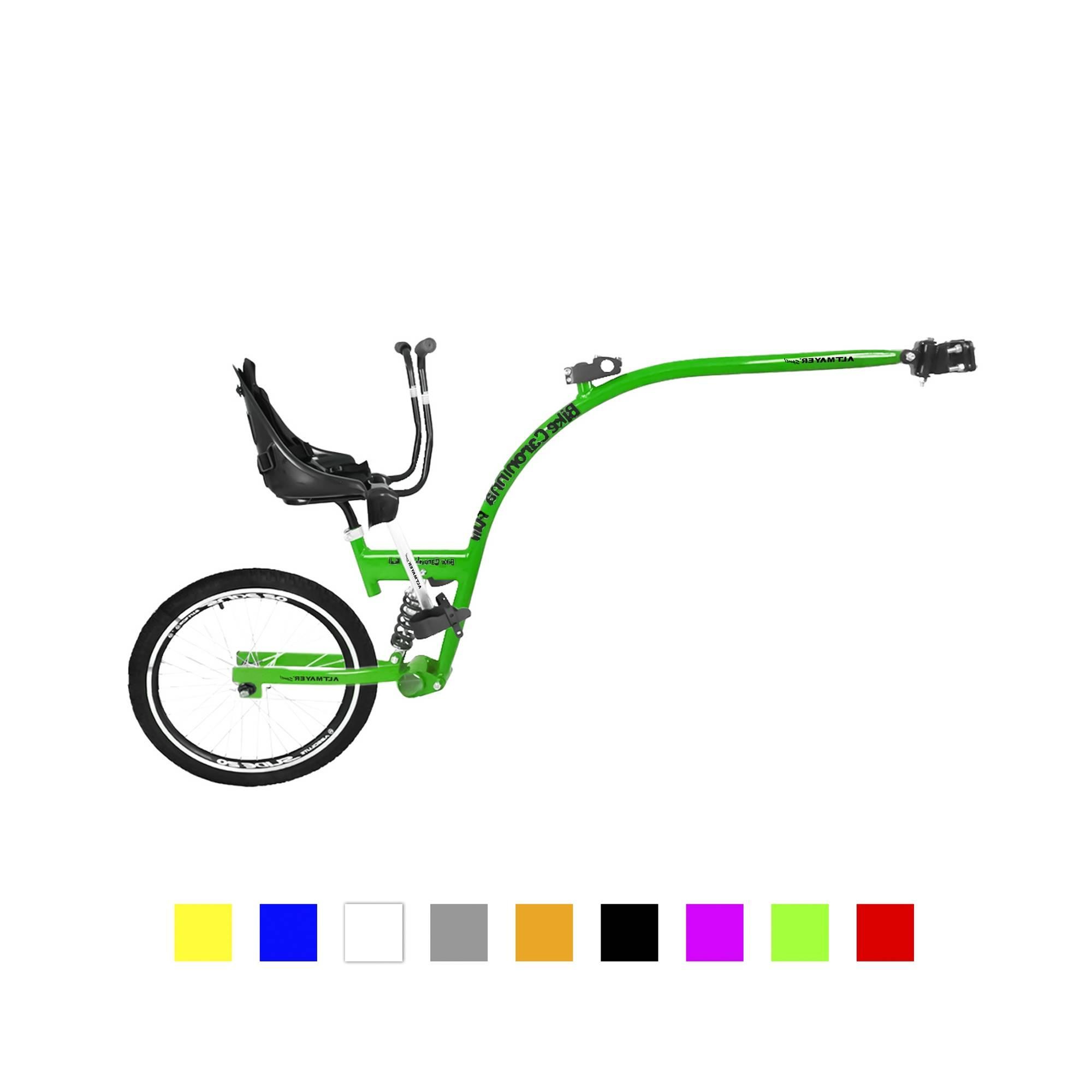 Bike Caroninha Baby Full Completo Verde Com Assento Preto