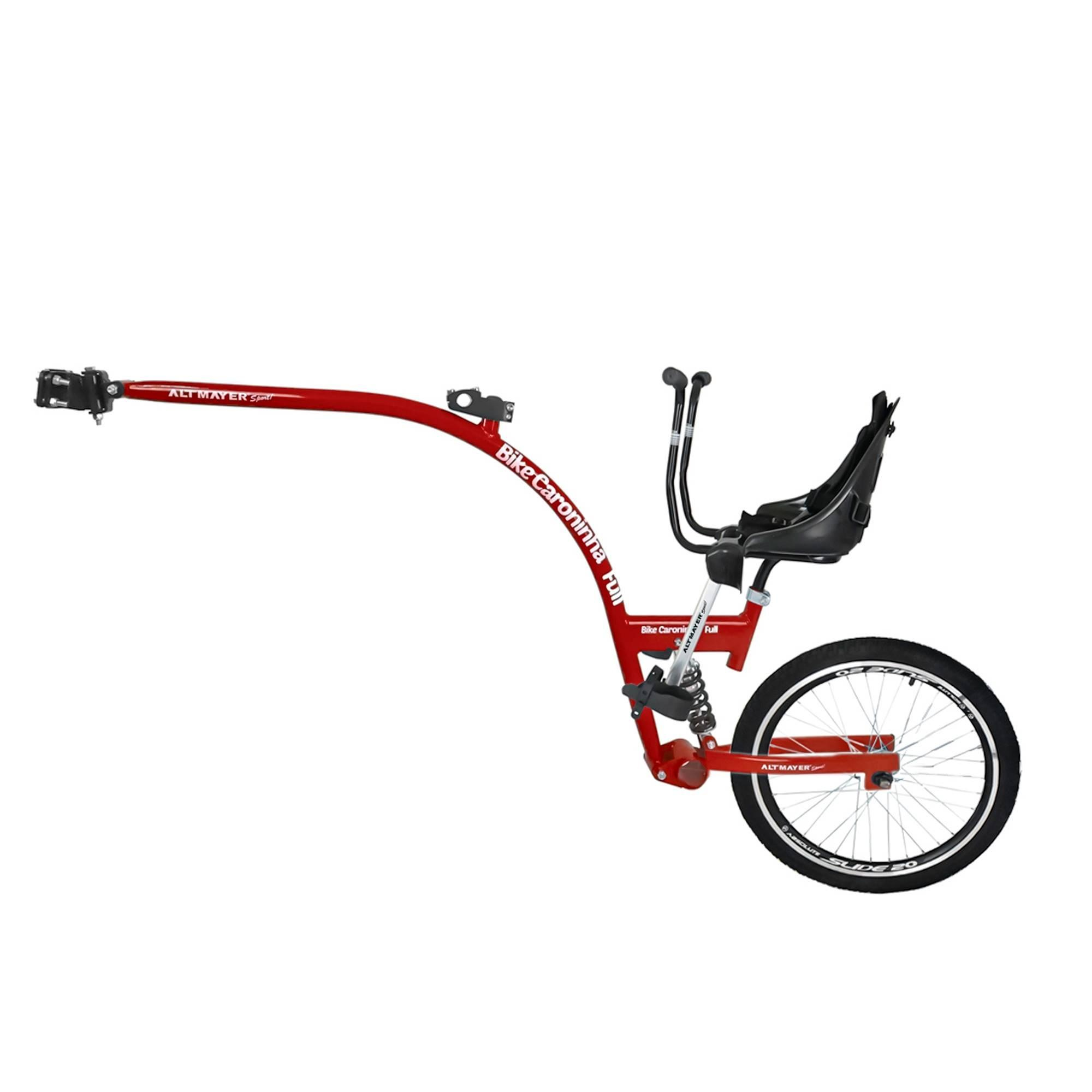 Bike Caroninha Baby Full Completo Vermelho Com Assento Preto
