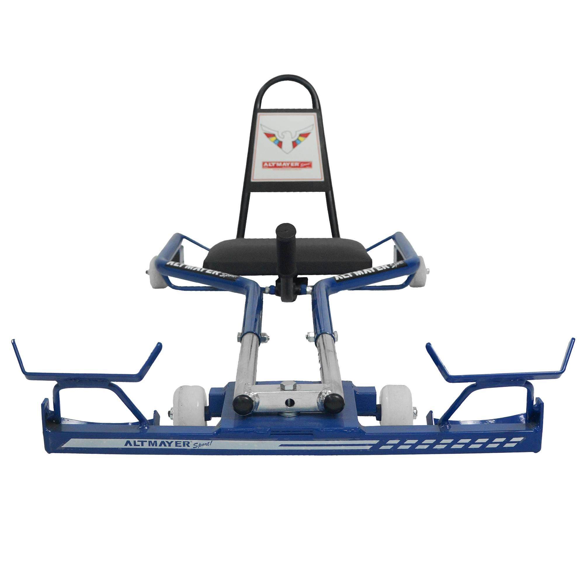 Carrinho De Rolimã Skate Car Azul